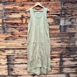 THREAD & SUPPLY | Olive Green High Low Dress L